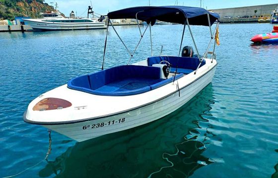 Boat without licence  Polyester Yacht Marion 500 15hp