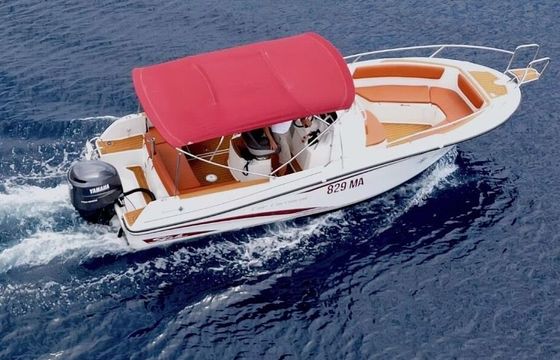 Motorboat Jeanneau Cap Camarat 7.5 250hp