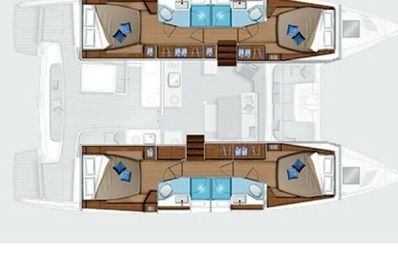 Catamaran Lagoon Lagoon 46 13.99m
