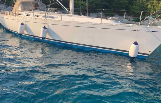 Sailboat Dufour classic 45 14m