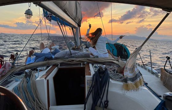 Sailboat Dufour classic 45 14m