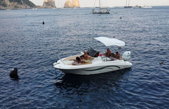 Motorboat Salento marine Oceancraft 6.50 sundek 150hp
