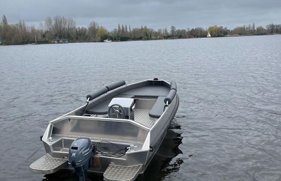 Motorboat aluship 500 8hp