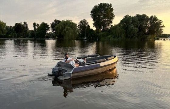 Motorboat aluship 500 8hp