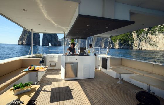 Motorboat SEEBUS SB380 - Terrace Master 300hp