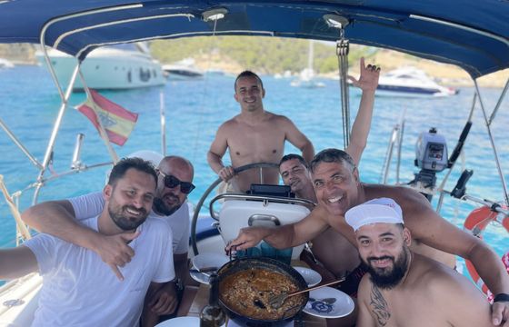 Sailboat Excursion en velero con paella opcional 11m