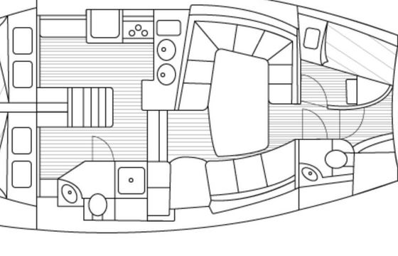 Sailboat Elan 434 Impression 13.4m