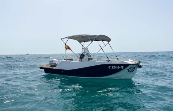 Boat without licence  V2 5.0 15hp