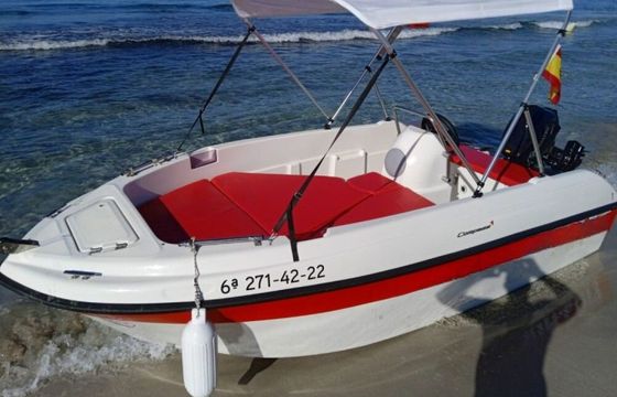 Boat without licence  compass gt SIN TITULACIÓN 15hp