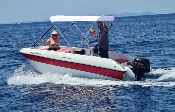 Boat without licence  compass gt SIN TITULACIÓN 15hp