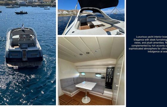 Motor yacht Pershing 38 Prershing 38,MYKONOS South coast,SANTORINI,PAROSea 840hp