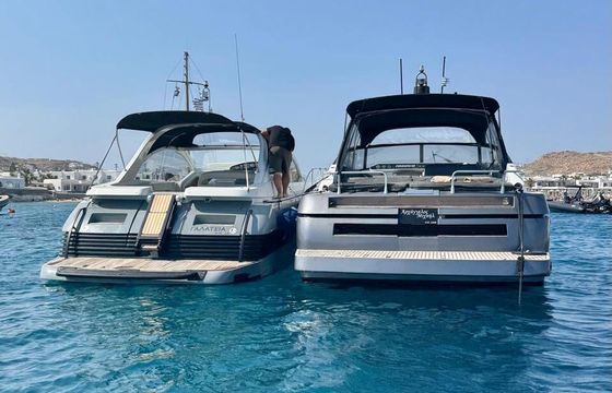 Motor yacht Pershing 38 Prershing 38,MYKONOS South coast,SANTORINI,PAROSea 840hp