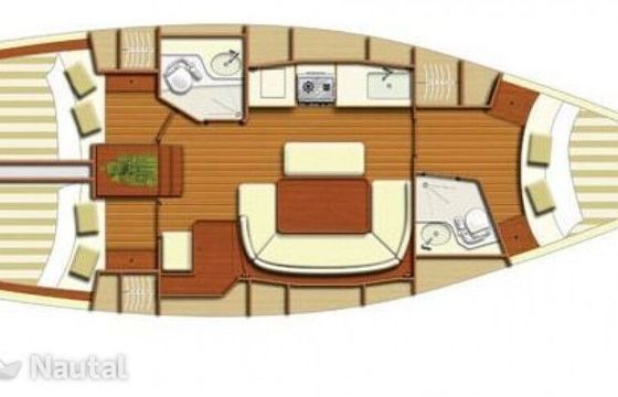 Sailboat Dufour 38,5 11.36m