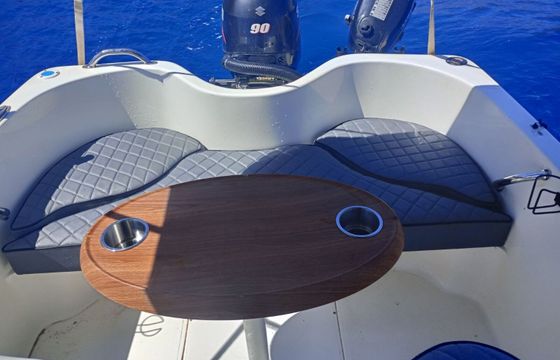 RIB Cabin speed boat- Private Skippered Tour Symi Coral Rent a Boat