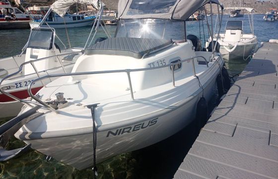 RIB Cabin speed boat- Private Skippered Tour Symi Coral Rent a Boat