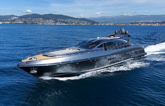 Motor yacht Mangusta 108 5500hp