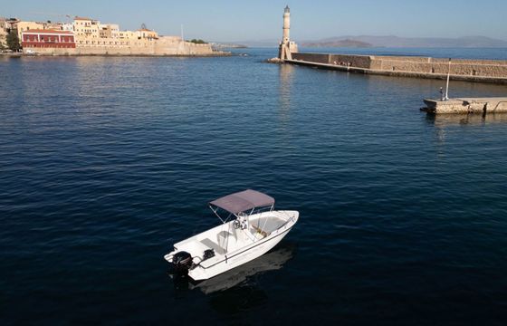 Boat without licence  Kreta mare Discovering the Sea 30hp