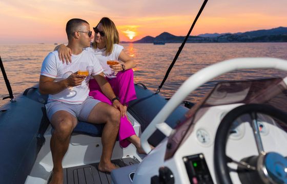 RIB Wakeboard,skii, tender Boat 40hp