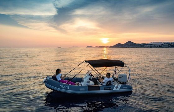 RIB Wakeboard,skii, tender Boat 40hp