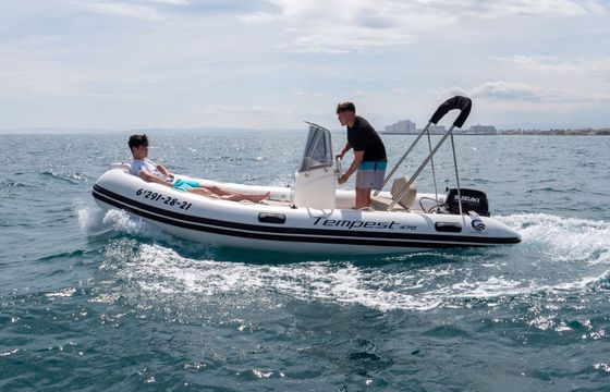 Boat without licence  Capelli Tempest 470 15hp
