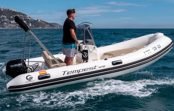 Boat without licence  Capelli Tempest 470 15hp