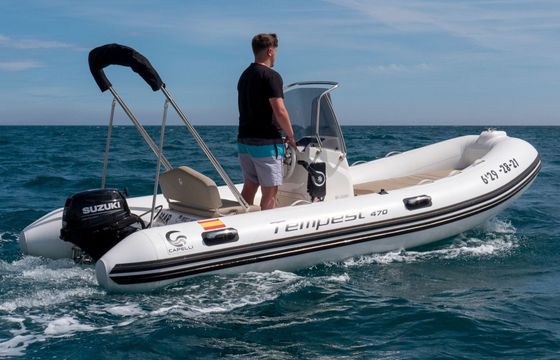Boat without licence  Capelli Tempest 470 15hp