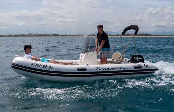Boat without licence  Capelli Tempest 470 15hp