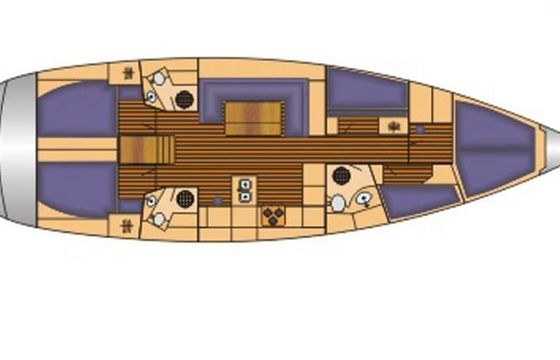 Sailboat Bavaria Cruiser 51 14.99m