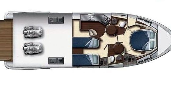 Motorboat Azimut Azimut 43S 870hp