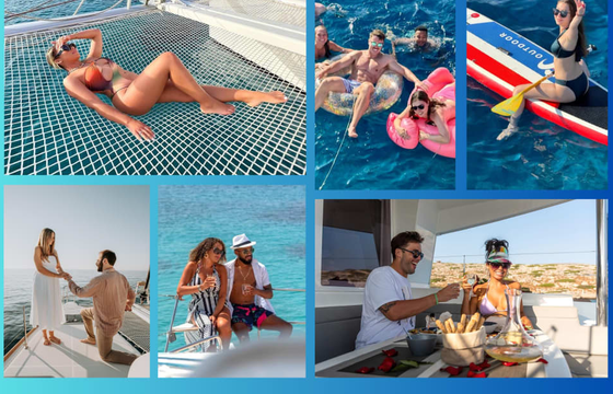 Luxury 45ft Catamaran Balos Lagoon and Gramvousa (08:30–3:30pm)
