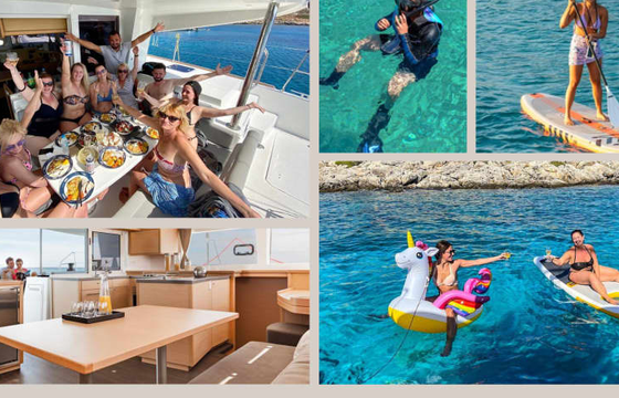 Luxury 45ft Catamaran Balos Lagoon and Gramvousa (08:30–3:30pm)