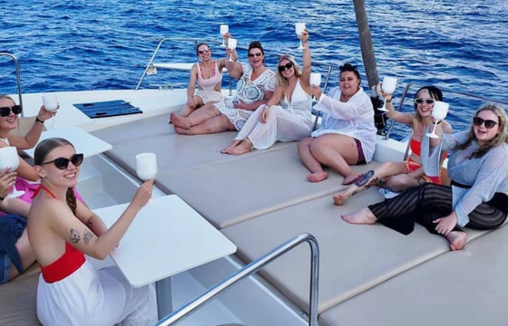 Luxury 45ft Catamaran Balos Lagoon and Gramvousa (08:30–3:30pm)