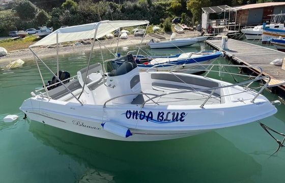 Boat without licence  TAMCREDI BLUMAX 19 OPEN 40hp