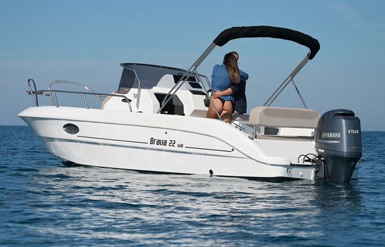 Motorboat Mingolla Brava 22 WA 150hp