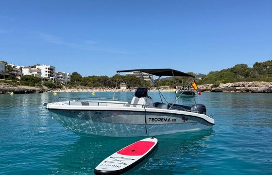 Motorboat Teorema 20 Open apta licencia navegación 115cv 115hp