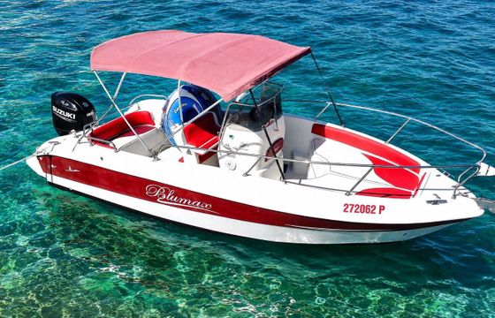 Motorboat Tancredi Blumax 150hp