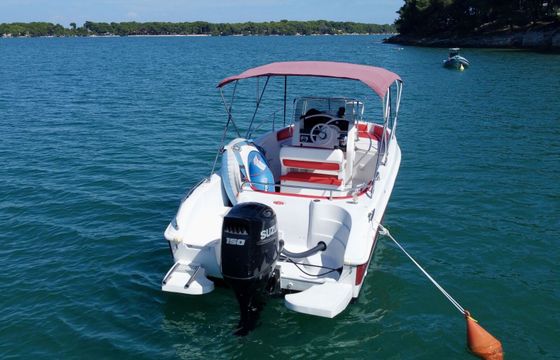 Motorboat Tancredi Blumax 150hp
