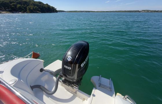 Motorboat Tancredi Blumax 150hp
