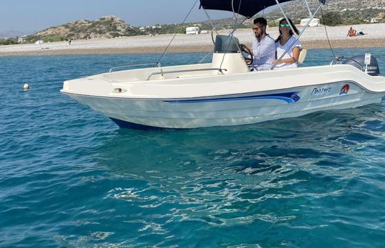 Boat without licence Poseidon Proteus