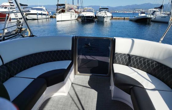 Motorboat Swiss-Boats Pontoon Luxury Boat 150hp