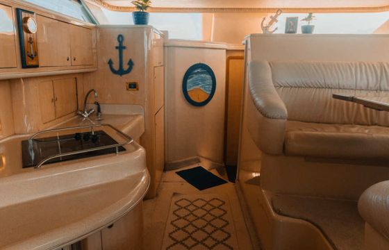 Motorboat Sea Ray Flybridge 50ft