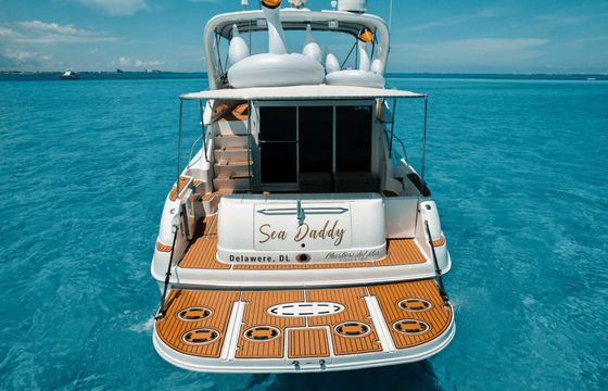 Motorboat Sea Ray Flybridge 50ft