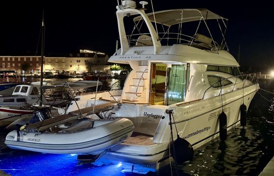 Motorboat JEANNEAU PRESTIGE 46 FLY 1000hp