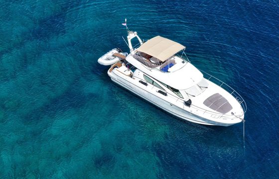 Motorboat JEANNEAU PRESTIGE 46 FLY 1000hp