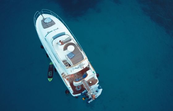 Motorboat JEANNEAU PRESTIGE 46 FLY 1000hp