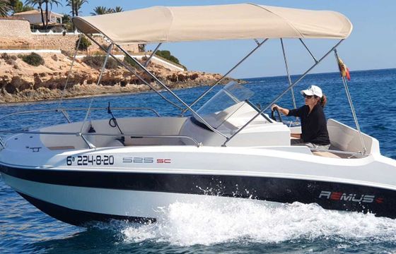 Motorboat Sessa Marine Remus 525 40hp