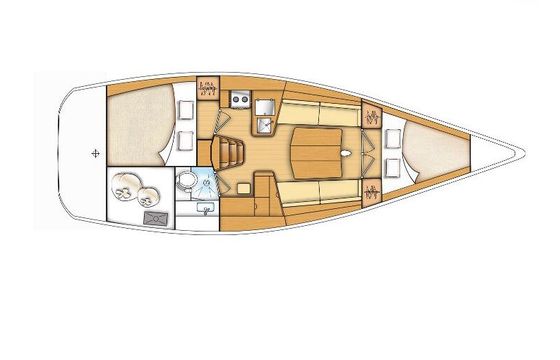 Sailboat BENETEAU FIRST 35 10.85m