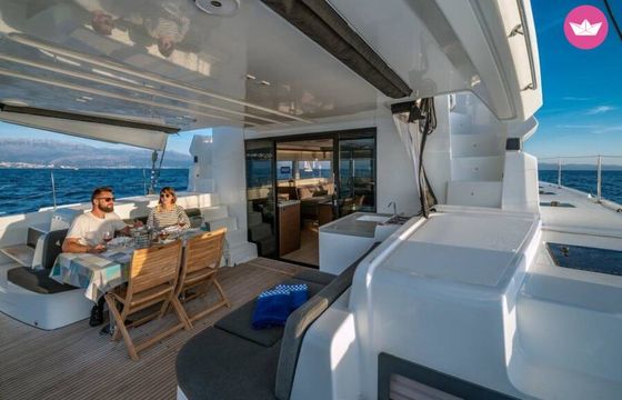 Catamaran Captain Morgan - All inclusive half board Lagoon 50F 14.75m