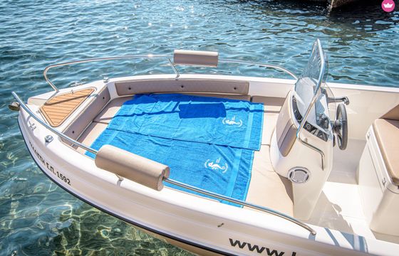 Boat without licence Karel ITHACA 550 30hp
