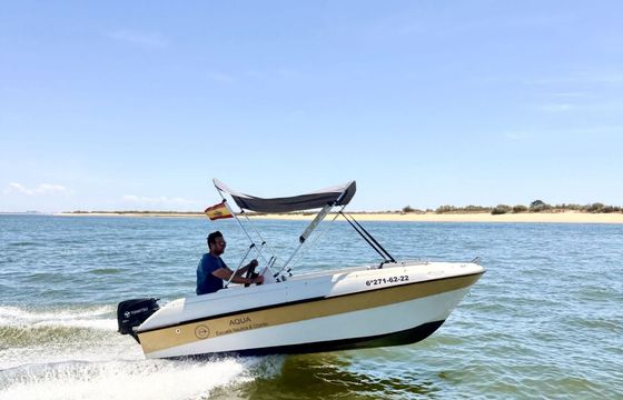 Boat without licence  Compass 135cc 15hp